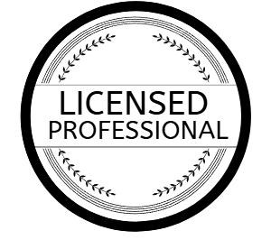 licensed professional badge
